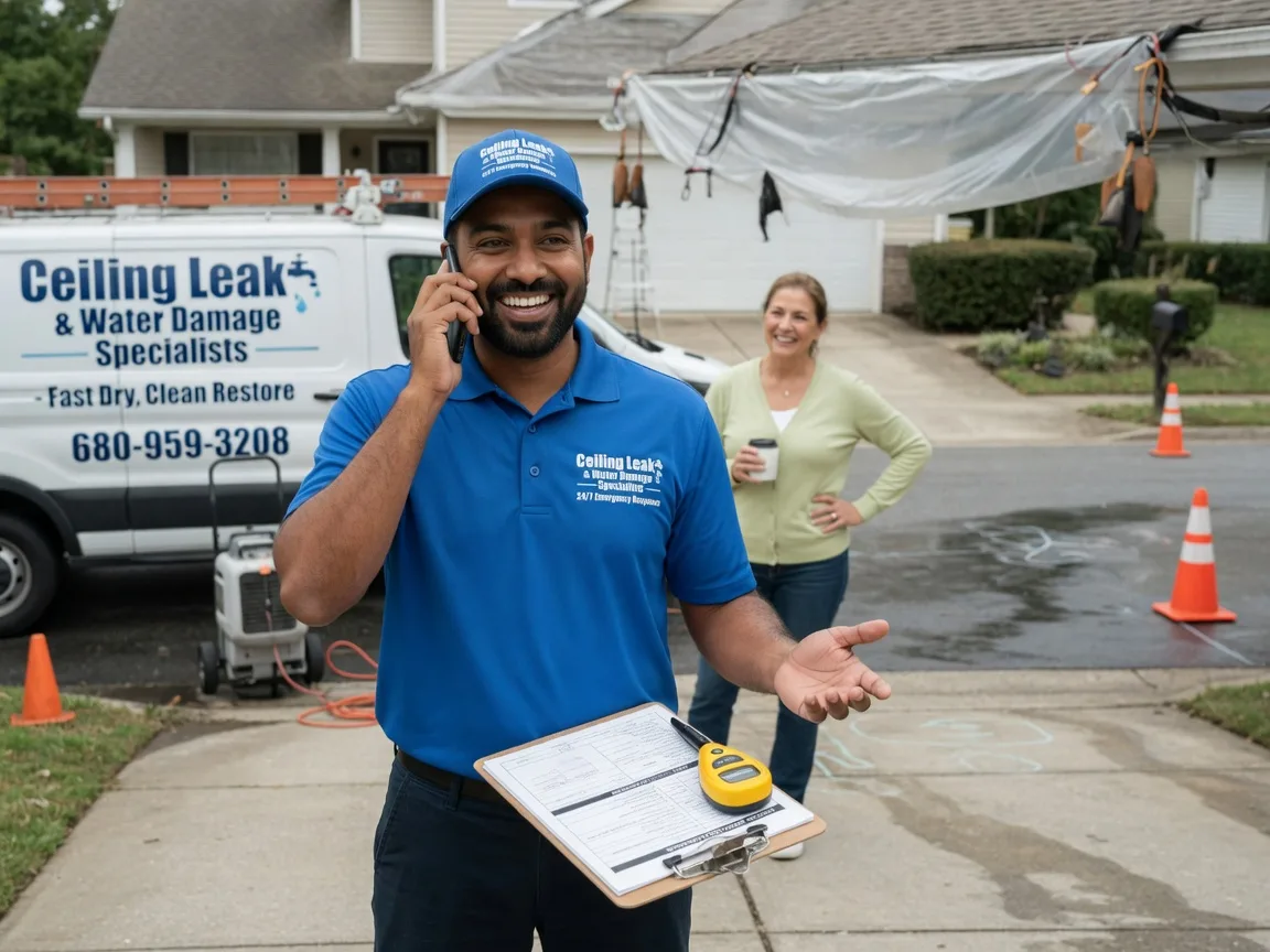 Ceiling Leak Cleanup Milford, UT FAQs